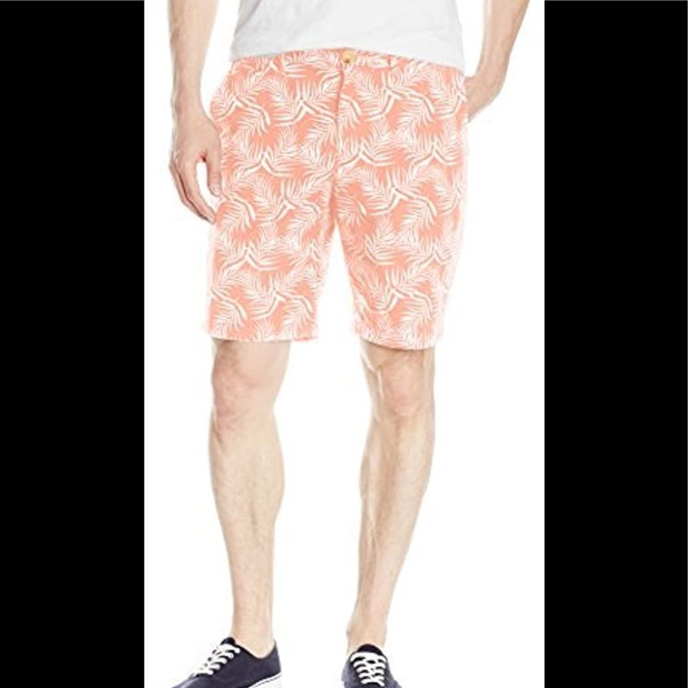 original penguins men’s palm print shorts  In Rosa size 38
